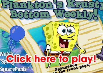 Spongebob Squarepants Plankton's Krusty Bottom Weekly