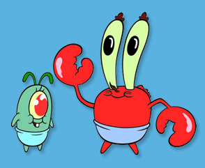 plankton crabs spongebob