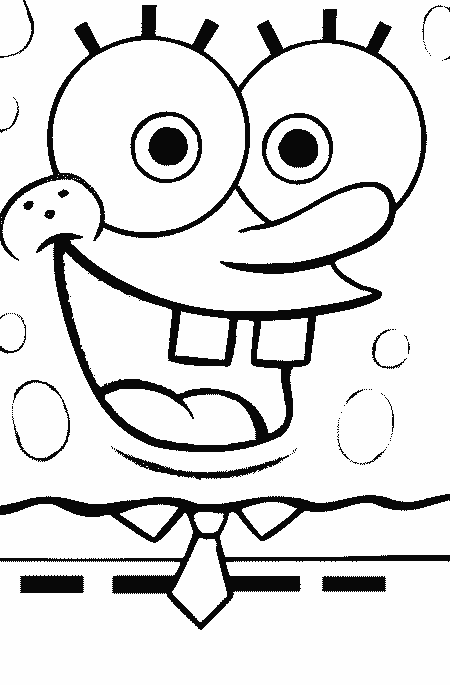 nickelodeon coloring pages spongebob