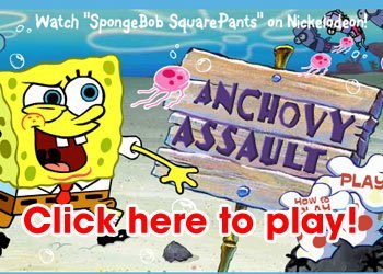SpongeBob Squarepants Anchovy Assault