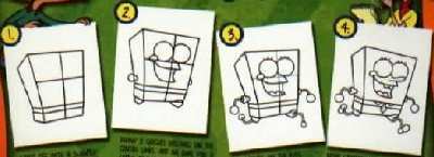 learn how to draw spongebob squarepants