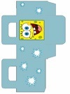 spongebob squarepants birthday party invitation bag