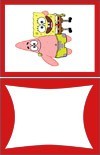 spongebob squarepants birthday party invitation card