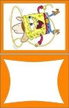 spongebob squarepants birthday party invitation card