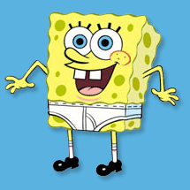 spongebob underwear