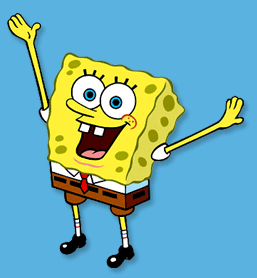 spongebob wave picture