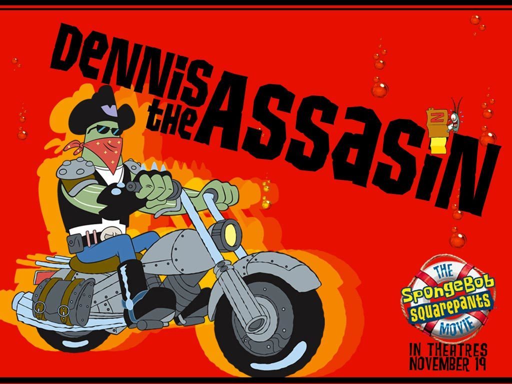 Dennis the assasin free wallpaper download spongebob picture