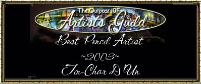 Anniversary Award - Best Pencil Artist 2003
