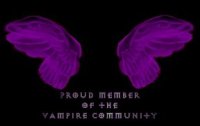 A Proud Member Of The Vampire Community