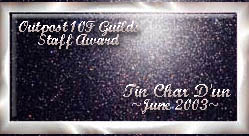 Outpost10f Guilds Staff Award - June 2003