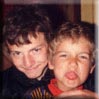 My half brother and I.